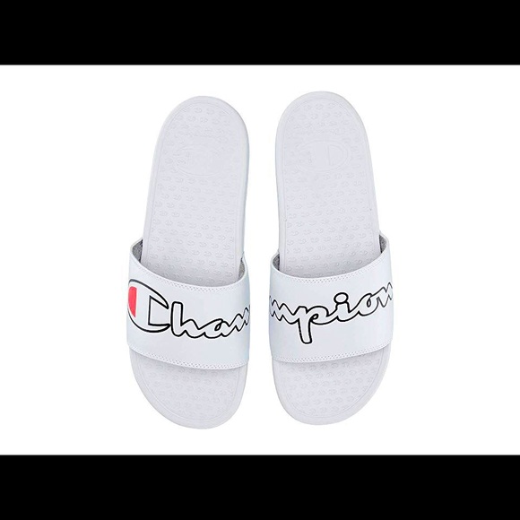 Champion Super Split Script Slide Mens - Picture 1 of 10